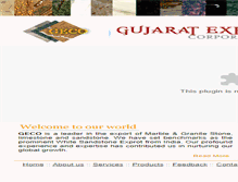 Tablet Screenshot of gujaratexport.com